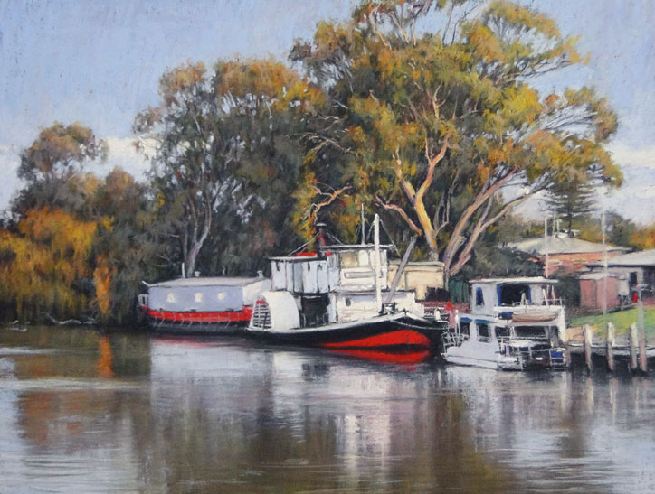 River Reflectiond, Wentworth Pastel