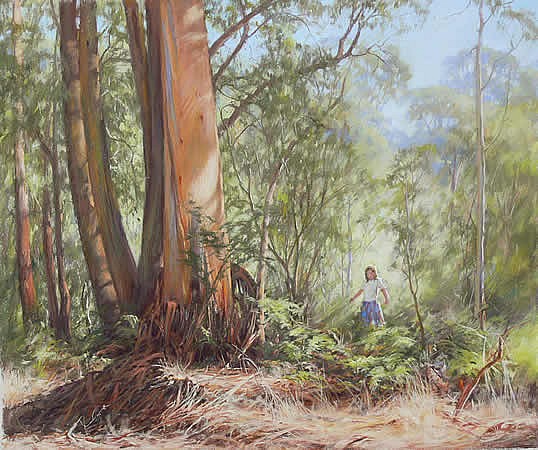 Beauty Of The Bush - Pastel Painting