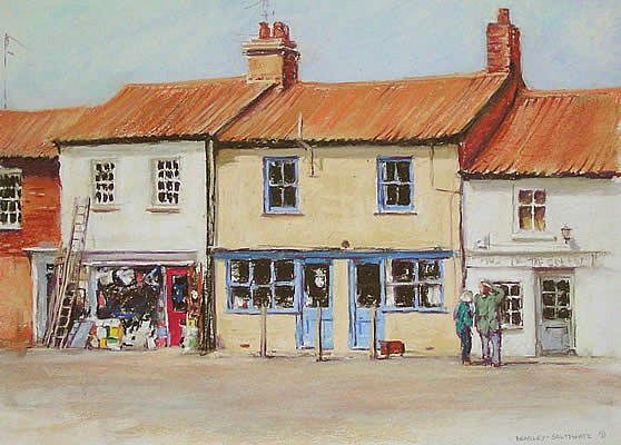 Burnham Market UK - Pastel Painting