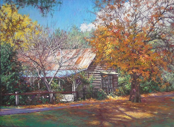 Colours of Harrietville - Pastel Painting