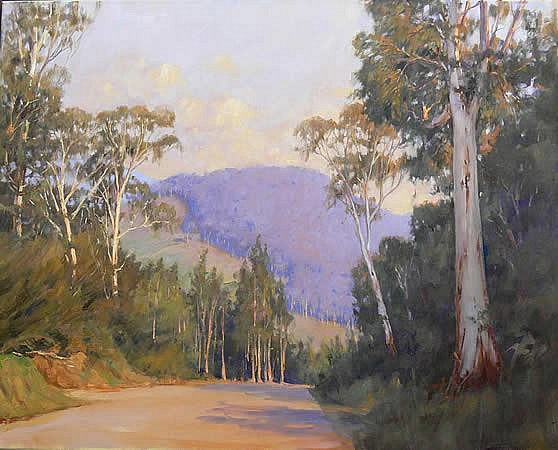 Country Road Kiewa Valley - Oil Painting SOLD
